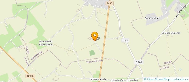 localisation de l'entreprise MONSIEUR CHRISTOPHE CANTEREL à NORMANVILLE