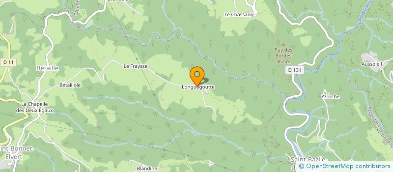 localisation de l'entreprise MONSIEUR CHRISTOPHE CAPITAINE  SAINT-BONNET-ELVERT