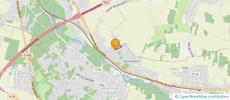 localisation de l'entreprise MONSIEUR CHRISTOPHE CARADANT  CRECY-LA-CHAPELLE