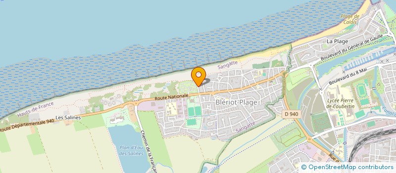 localisation de l'entreprise MONSIEUR CHRISTOPHE CARBONNIER  SANGATTE