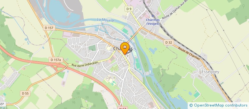 localisation de l'entreprise MONSIEUR CHRISTOPHE CAREL  CHARMES