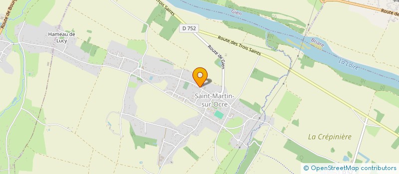localisation de l'entreprise MONSIEUR CHRISTOPHE CARENA  SAINT-MARTIN-SUR-OCRE