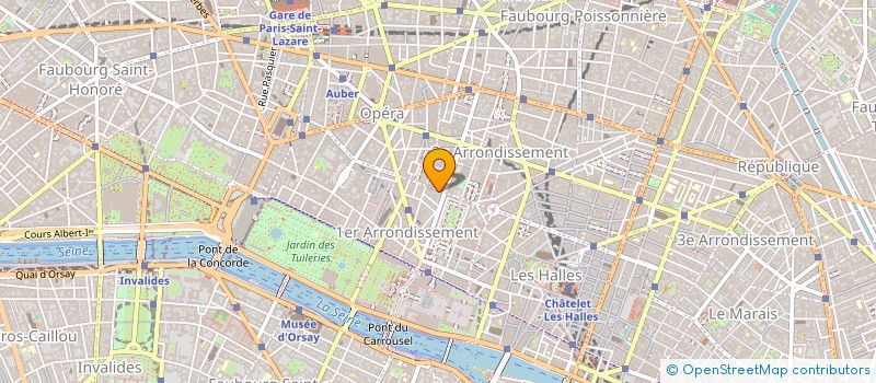 localisation de l'entreprise MONSIEUR CHRISTOPHE CARLIER à PARIS