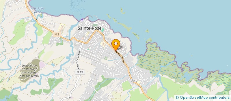 localisation de l'entreprise MONSIEUR CHRISTOPHE CARLIER  SAINTE ROSE