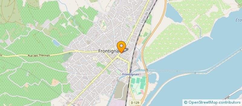 localisation de l'entreprise MONSIEUR CHRISTOPHE CARMANTRAND à FRONTIGNAN