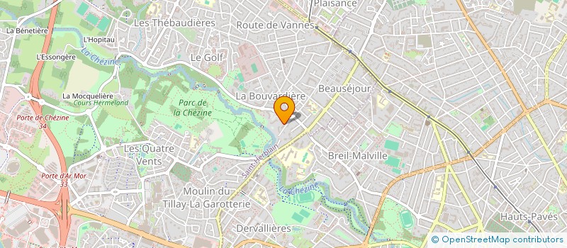 localisation de l'entreprise MONSIEUR CHRISTOPHE CARON à SAINT-HERBLAIN