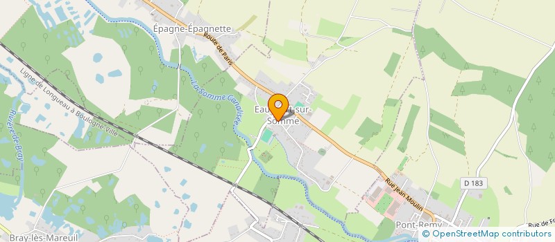 localisation de l'entreprise MONSIEUR CHRISTOPHE CARPENTIER à EAUCOURT-SUR-SOMME