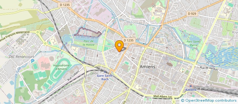 localisation de l'entreprise MONSIEUR CHRISTOPHE CARPENTIER  AMIENS