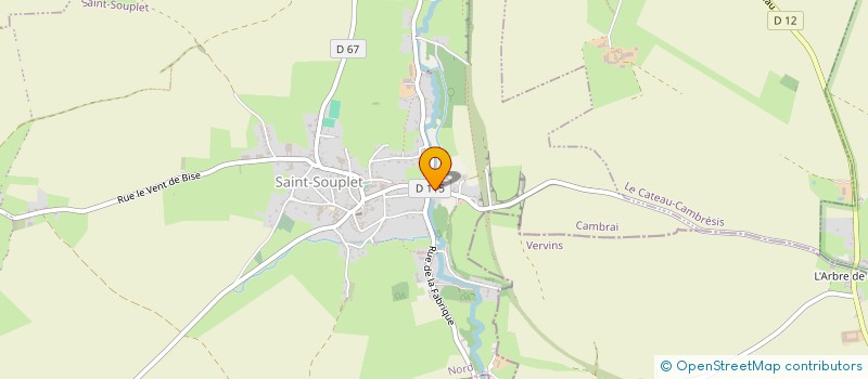 localisation de l'entreprise MONSIEUR CHRISTOPHE CARPENTIER à SAINT-SOUPLET