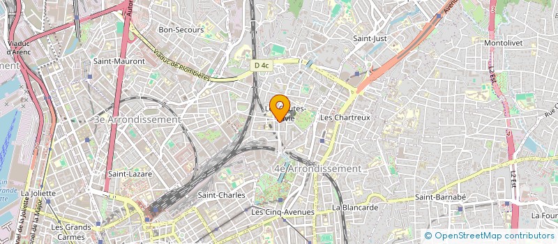 localisation de l'entreprise MONSIEUR CHRISTOPHE CARREAU à MARSEILLE