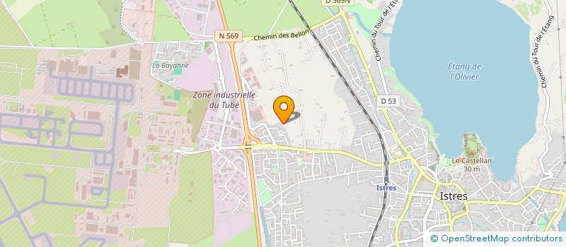 localisation de l'entreprise MONSIEUR CHRISTOPHE CARREL  ISTRES
