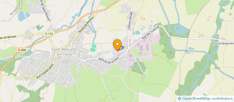 localisation de l'entreprise MONSIEUR CHRISTOPHE CARRILLO  SAINT-MARCELLIN-EN-FOREZ