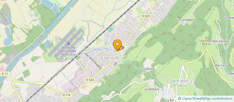 localisation de l'entreprise MONSIEUR CHRISTOPHE CARRILLO à LE VERSOUD