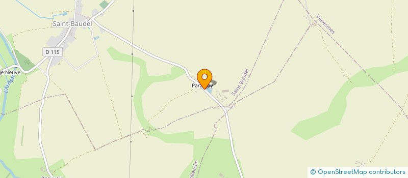 localisation de l'entreprise MONSIEUR CHRISTOPHE CARTERON  SAINT-BAUDEL