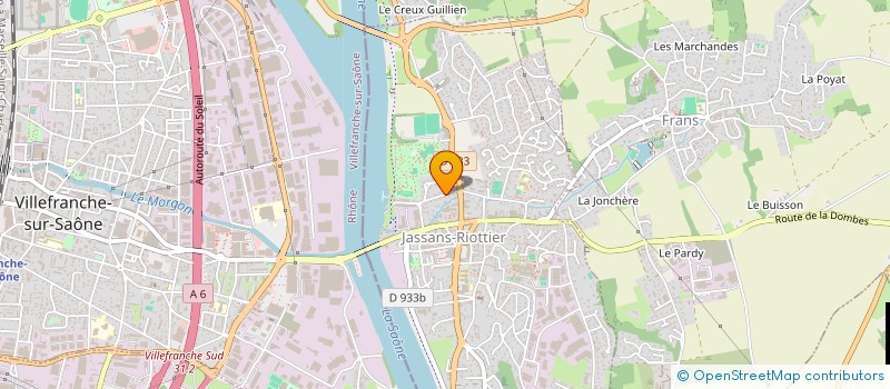 localisation de l'entreprise MONSIEUR CHRISTOPHE CARVALHO  JASSANS-RIOTTIER