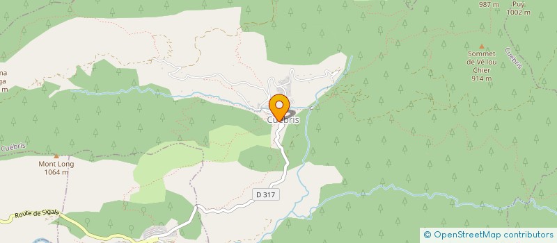 localisation de l'entreprise MONSIEUR CHRISTOPHE CASANAVE  LE MAS