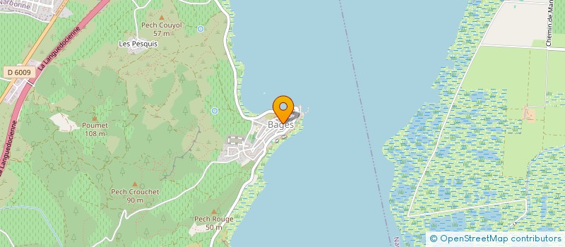 localisation de l'entreprise MONSIEUR CHRISTOPHE CASSAR  LUC SUR ORBIEU