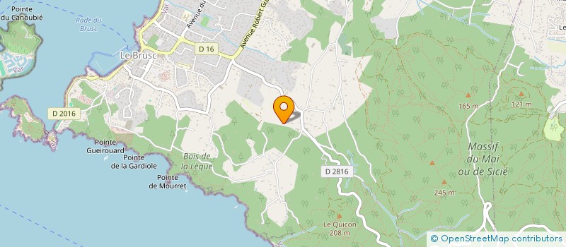 localisation de l'entreprise MONSIEUR CHRISTOPHE CASSAR à SIX-FOURS-LES-PLAGES