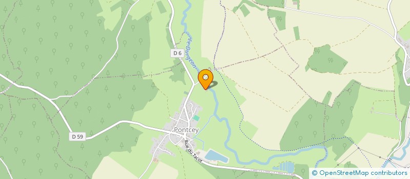 localisation de l'entreprise MONSIEUR CHRISTOPHE CASSI  PONTCEY