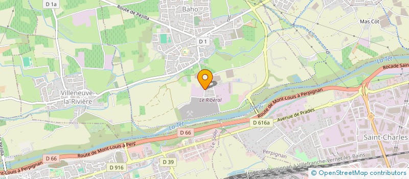 localisation de l'entreprise MONSIEUR CHRISTOPHE CASTANO  BAHO