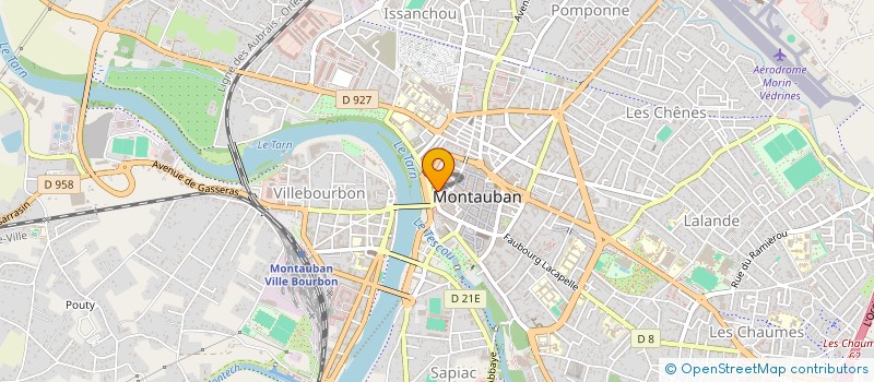 localisation de l'entreprise MONSIEUR CHRISTOPHE CASTELLA  MONTAUBAN