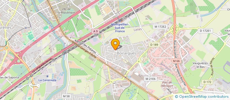 localisation de l'entreprise MONSIEUR CHRISTOPHE CATALAN à LATTES