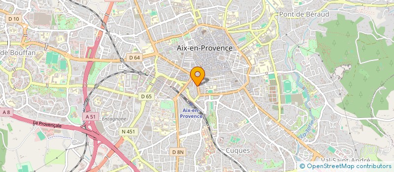 localisation de l'entreprise MONSIEUR CHRISTOPHE CATALDO  AIX-EN-PROVENCE