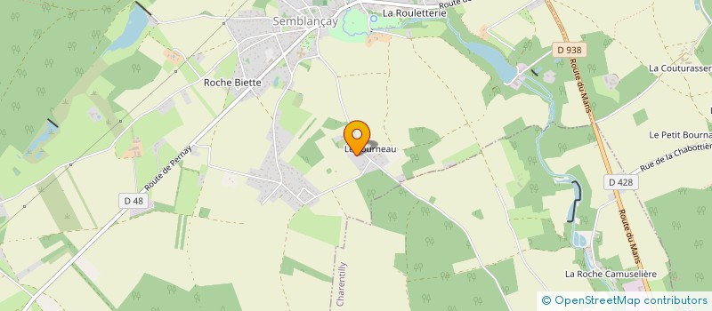 localisation de l'entreprise MONSIEUR CHRISTOPHE CATROUX  SEMBLANCAY