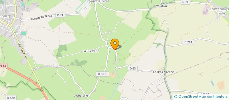 localisation de l'entreprise MONSIEUR CHRISTOPHE CAUCHARD  SAINT-FLOXEL