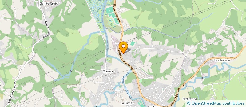 localisation de l'entreprise MONSIEUR CHRISTOPHE CAUDAL  ASCAIN