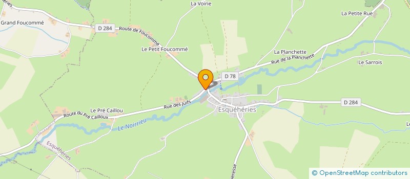 localisation de l'entreprise MONSIEUR CHRISTOPHE CAUDRON  LESCHELLE