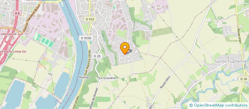 localisation de l'entreprise MONSIEUR CHRISTOPHE CAUMONT  JASSANS-RIOTTIER