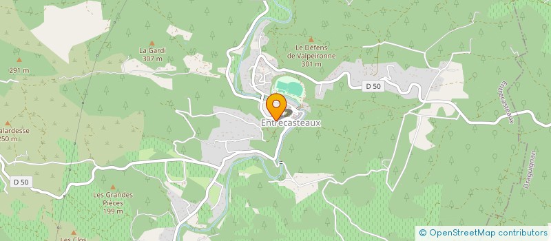 localisation de l'entreprise MONSIEUR CHRISTOPHE CAUVIN  ENTRECASTEAUX