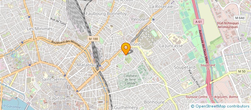 localisation de l'entreprise MONSIEUR CHRISTOPHE CAVAILLES à TOULOUSE
