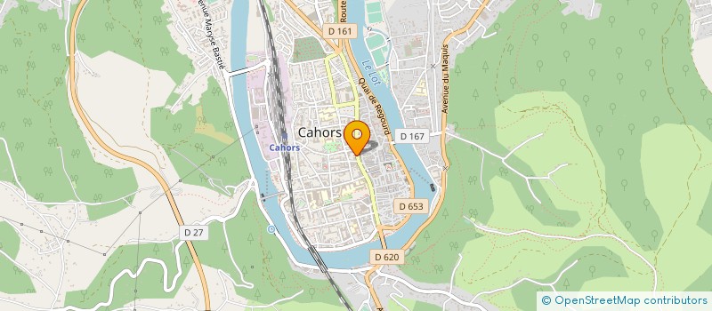 localisation de l'entreprise MONSIEUR CHRISTOPHE CAYROU  CAHORS