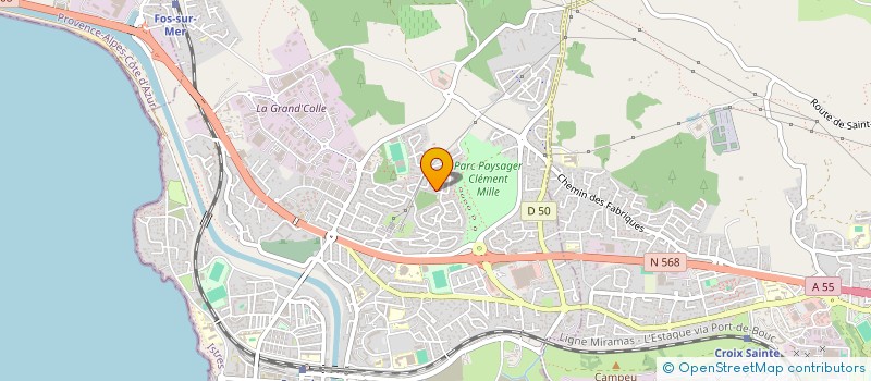 localisation de l'entreprise MONSIEUR CHRISTOPHE CAZABAN à MARTIGUES