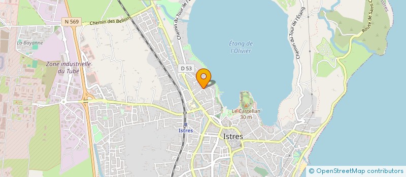 localisation de l'entreprise MONSIEUR CHRISTOPHE CAZENOVE  ISTRES