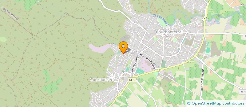 localisation de l'entreprise MONSIEUR CHRISTOPHE CAZOR  COURNONSEC