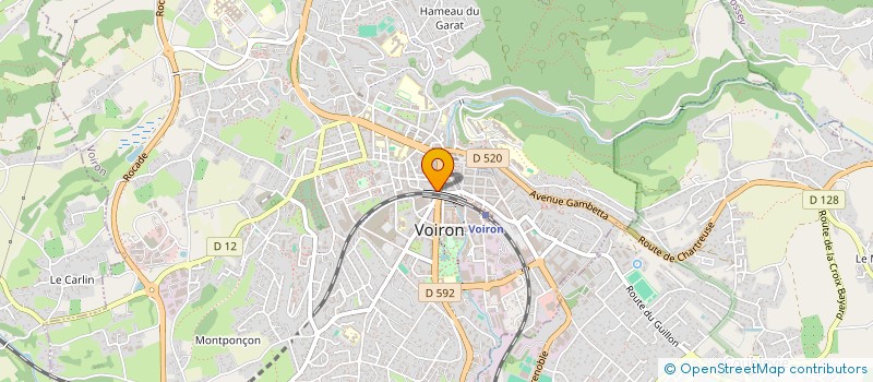 localisation de l'entreprise MONSIEUR CHRISTOPHE CAZORLA à VOIRON