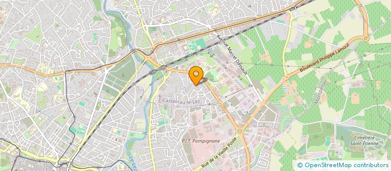localisation de l'entreprise MONSIEUR CHRISTOPHE CELLIER  CASTELNAU-LE-LEZ