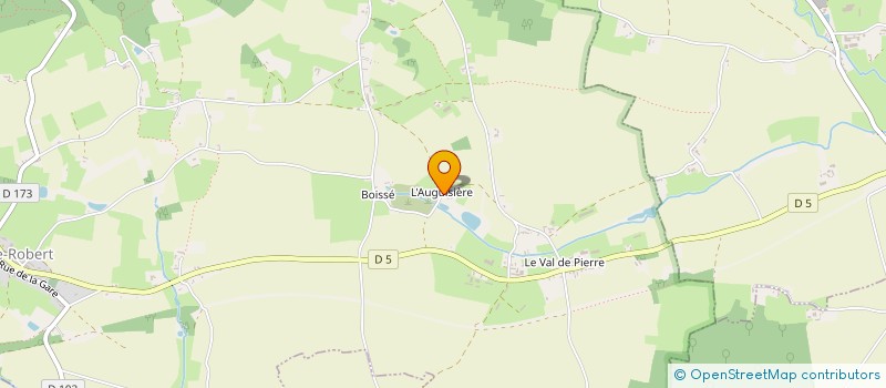 localisation de l'entreprise MONSIEUR CHRISTOPHE CERISAY  PEZE LE ROBERT