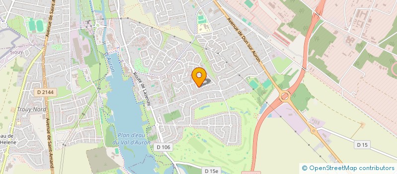 localisation de l'entreprise MONSIEUR CHRISTOPHE CERTAIN  BOURGES