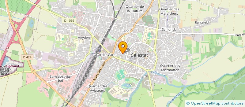 localisation de l'entreprise MONSIEUR CHRISTOPHE CHAGNOT  LA BROQUE