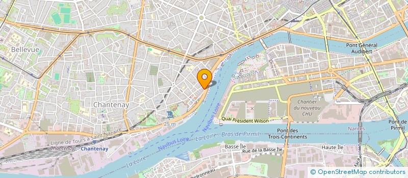 localisation de l'entreprise MONSIEUR CHRISTOPHE CHAILLOT  NANTES