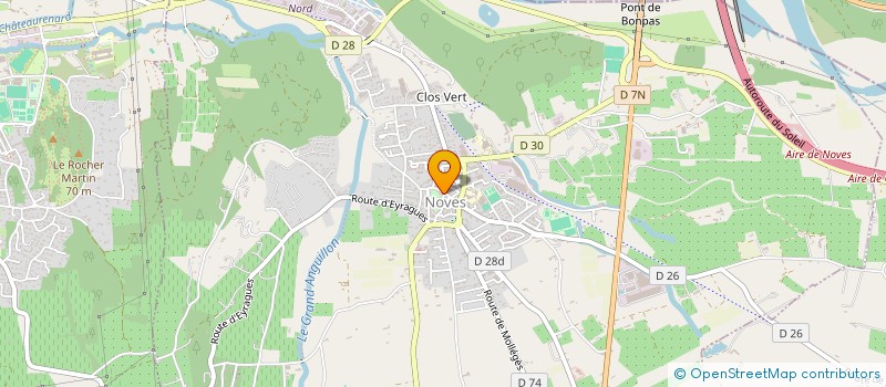 localisation de l'entreprise MONSIEUR CHRISTOPHE CHAMBARD  SAINT-ANDIOL