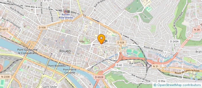 localisation de l'entreprise MONSIEUR CHRISTOPHE CHAMPEME à ROUEN