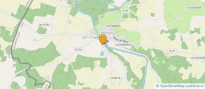 localisation de l'entreprise MONSIEUR CHRISTOPHE CHAMPIGNY à MERIGNY