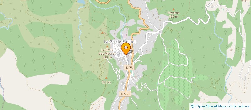 localisation de l'entreprise MONSIEUR CHRISTOPHE CHAMPROUX  LA GARDE-FREINET