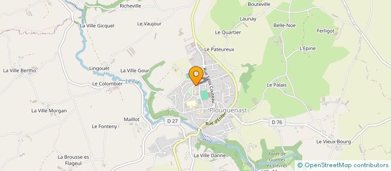 localisation de l'entreprise MONSIEUR CHRISTOPHE CHAPEL  LA PRENESSAYE