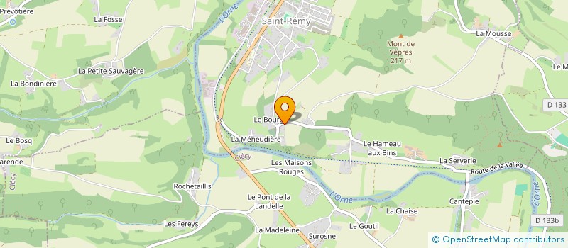 localisation de l'entreprise MONSIEUR CHRISTOPHE CHAPELIER  SAINT-REMY